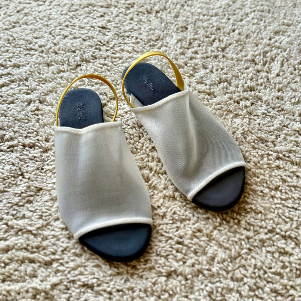 THE ROW Slingback Mesh Sandals - Picture 2 of 8